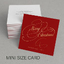 Search for mini christmas cards Gold