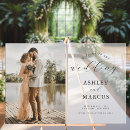 Search for photo welcome wedding signs Minimalist