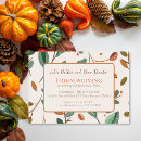 Search for friends gathering invitations Fall colors