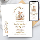 Search for fox baby shower invitations Gender neutral