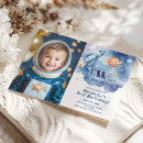 Search for love you to the moon and back invitations Boy