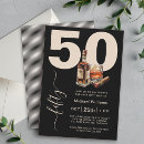 Search for cigar birthday invitations Alcohol