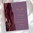 Search for red and purple wedding invitations Trendy