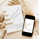 Search for cheers to love bridal shower invitations Champagne