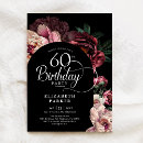 Search for pink black 60th birthday Elegant