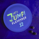 Search for gymnastics party plates Blue