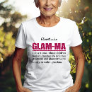 Search for glam tshirts Grandmother