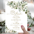 Search for white pumpkin wedding invitations Rustic