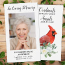 Search for cardinal sympathy cards Memorial