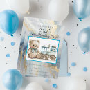 Search for train 1st birthday invitations All aboard