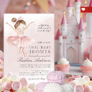 Search for ballerina baby shower invitations Watercolor
