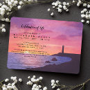 Search for sea celebration of life invitations Death