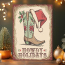 Search for cowboy christmas cards Country christmas design