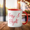 Search for red mugs Festive