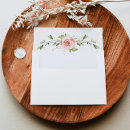 Search for floral wedding envelope liners Modern