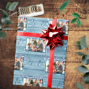Search for rustic wrapping paper Blue