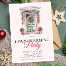Search for housewarming christmas invitations Red
