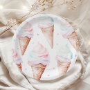 Search for ice cream paper plates Pink