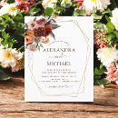 Search for burgundy and orange wedding invitations Fall