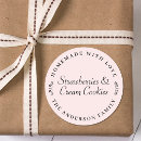 Search for homemade with love stickers Baking