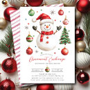 Search for ornament exchange invitations Watercolor