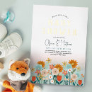 Search for baby girl shower invitations Nature
