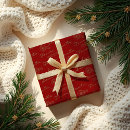 Search for from santa wrapping paper Red