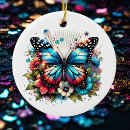 Search for pink butterfly ornaments Pretty