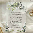 Search for blue and green wedding invitations Elegant