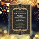 Search for new years eve gatsby invitations New year party