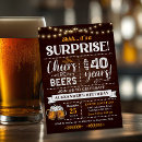 Search for 80th anniversary invitations Cheers and beers party