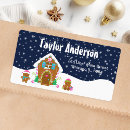 Search for snowflake return address labels Birthday party