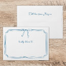 Search for dusty blue envelopes Hand written