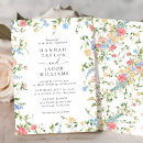 Search for wildflower wedding invitations Spring summer fall