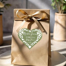 Search for heart shape thank you stickers For her