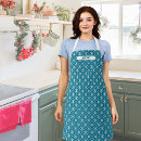 Search for scandinavian christmas aprons Snowflakes