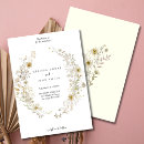 Search for wildflower wedding invitations Simple minimalist