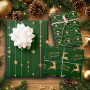Search for green and gold wrapping paper Stars