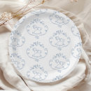 Search for vintage plates Baby shower