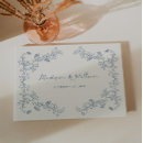 Search for baroque wedding stationery Dusty blue