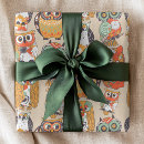 Search for owl wrapping paper Bird