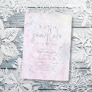 Search for frozen invitations Little snowflake