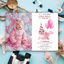 Search for seal birthday invitations Watercolor