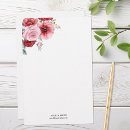 Search for pink flowers stationery paper Elegant