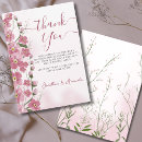 Search for baby in bloom thank you cards Botanical