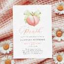 Search for sweet peach invitations Minimal