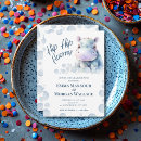 Search for hippo baby shower invitations Blue