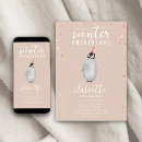 Search for penguin birthday invitations Winter onederland