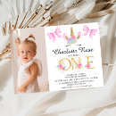 Search for floral 1st birthday invitations For kids