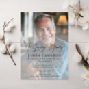 Search for memorial invitations Minimalist